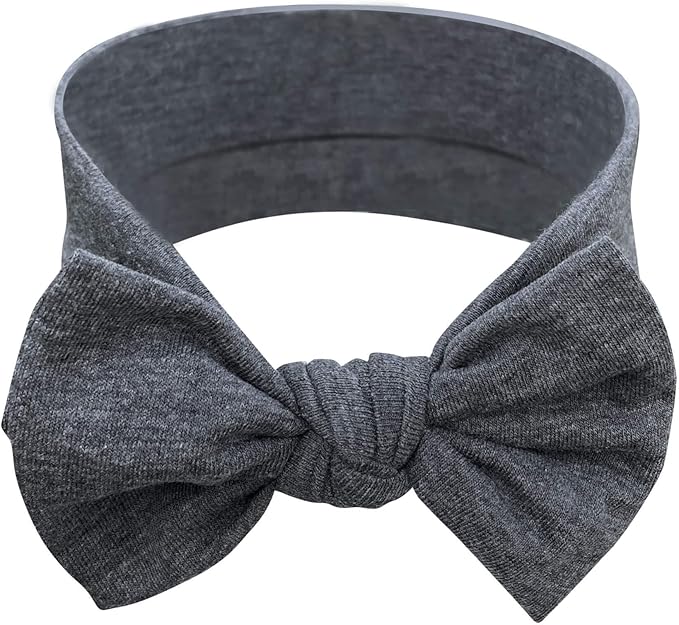 Baby Girl Headbands-Infant,Toddler Cotton Handmade Hairbands with Bows Child Hair Accessories