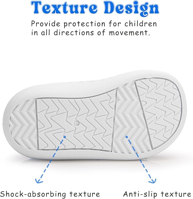 SKYWHEEL Toddler Wide Toe Box Barefoot Shoes Boys Sneakers Kids Tennis Shoes Comfort Lightweight Zero Drop Walking Shoe for Indoor/Outdoor Play