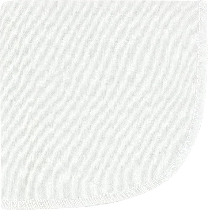 Hudson Baby Unisex Baby Flannel Washcloths, Neutral New Elephant 10Pk, One Size