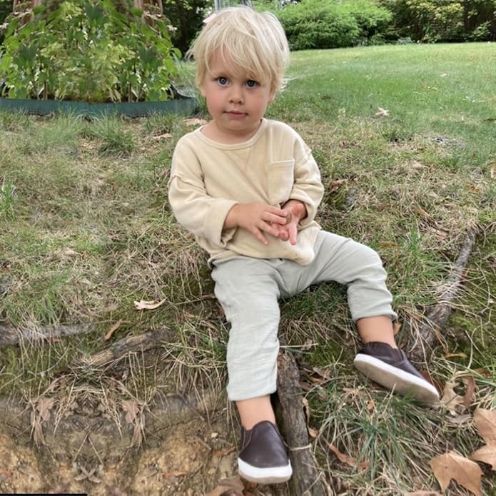 Robeez Baby Boys and Unisex Soft Soles Slip-Resistant Crib Shoes Slippers Moccasins for Infant and Toddler, 0-24 Months