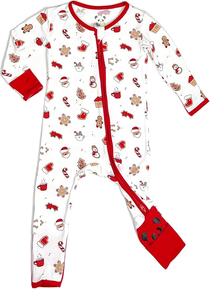 Bellabu Bear Convertible Footies for Baby Boys & Baby Girls, Family Matching Pajamas, Rayon from Bamboo