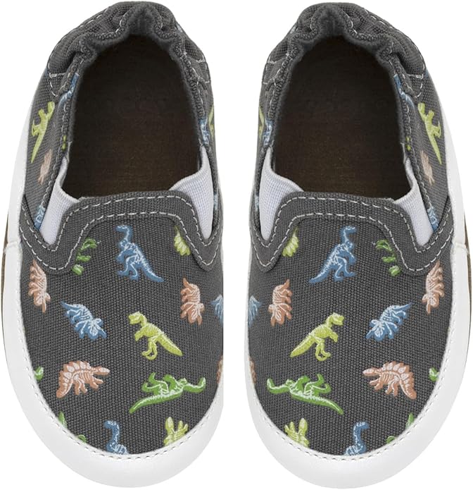 Robeez Baby Boys and Unisex Soft Soles Slip-Resistant Crib Shoes Slippers Moccasins for Infant and Toddler, 0-24 Months