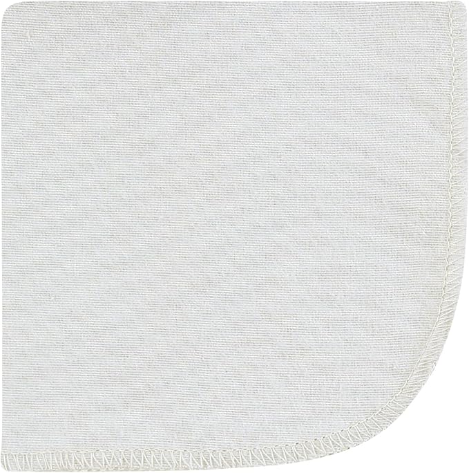Hudson Baby Unisex Baby Flannel Cotton Washcloths, Lilac Elephants 12 Pack, One Size
