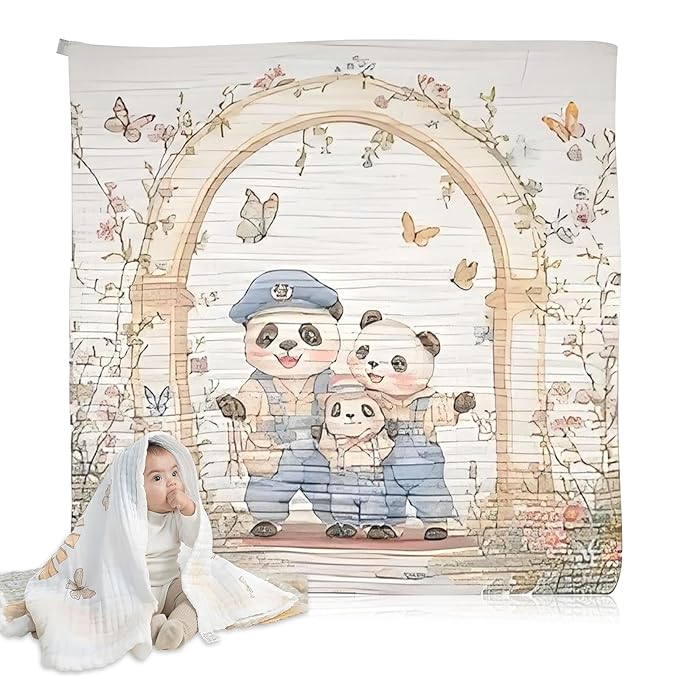 Baby Bath Towels, Super Soft Cotton Receiving Blanket for Baby's Delicate Skin,Swaddle Blanket for Newborns Toddlers Boy Girl,Baby Registry as Shower