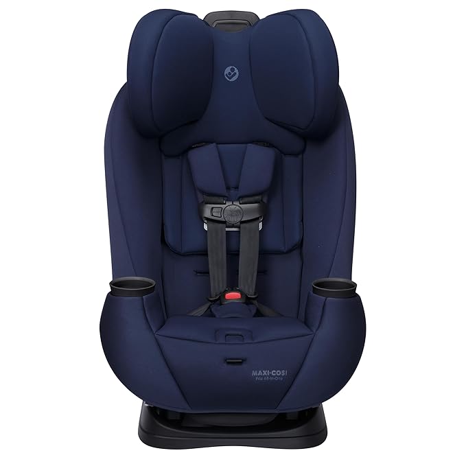 Maxi-COSI Pria 3-in-1 Convertible Car Seat, Infant to Toddler Car Seat, Easy-Install Harness, Machine-Washable Cover, 5-100 lbs, Seafaring