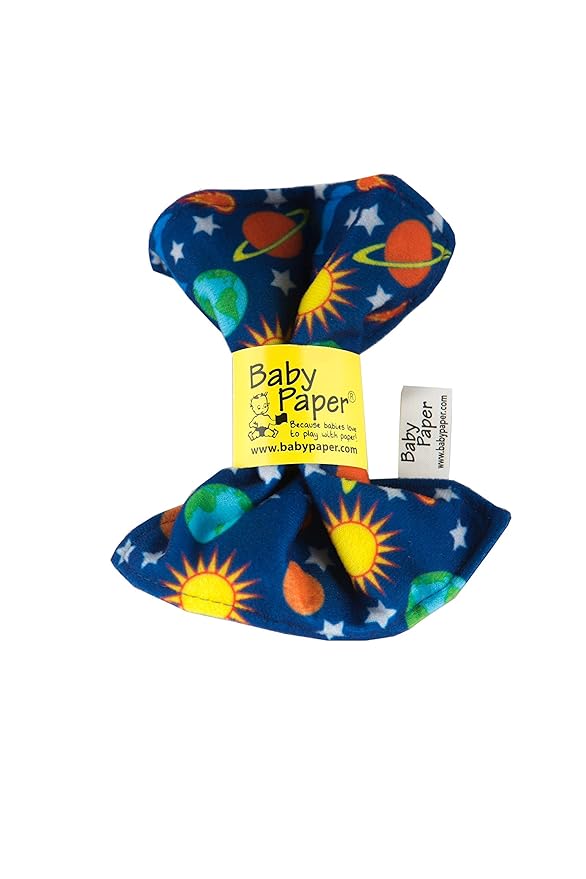 Original Baby Paper - Crinkle Teether and Sensory Toy for Babies and Infants | Solar | Non-Toxic, Washable | Great for Baby Showers