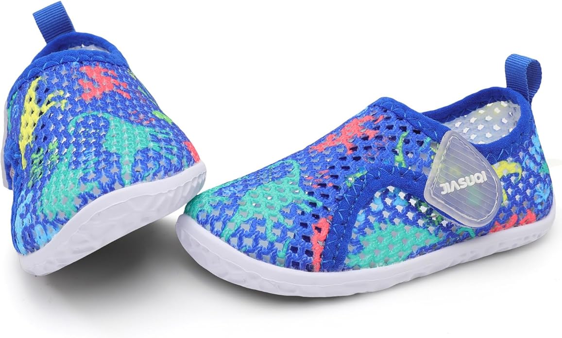 JIASUQI Baby Boys Girls Barefoot Swim Pool Water Shoes Beach Walking Sandals Athletic Sneakers