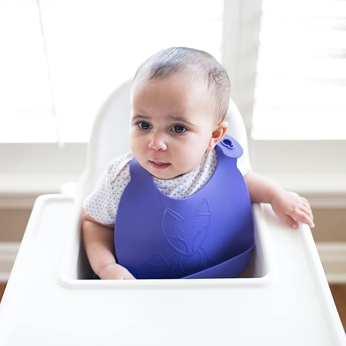 Dr. Brown's Silcone Baby Bib, 2 Pack