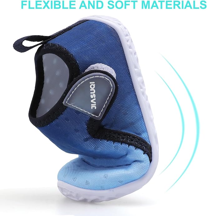 JIASUQI Baby Boys Girls Barefoot Swim Pool Water Shoes Beach Walking Sandals Athletic Sneakers