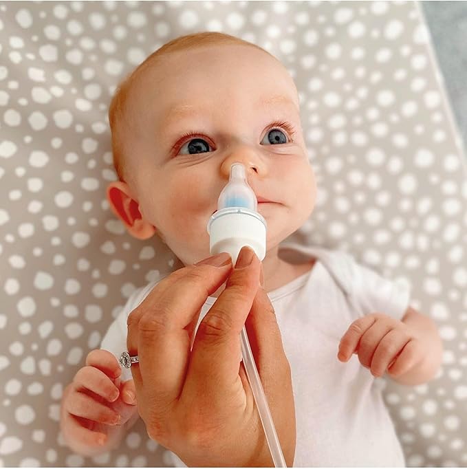 Nuby, Breathe-EEZ Infant Nasal Aspirator with Travel Case, 5"
