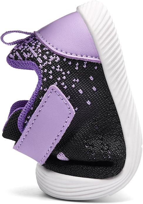 MORENDL Toddler Sneakers Baby Boys & Girls Barefoot Shoes Lightweight Breathable Walking Running Tennis Athletic Sport Shoes