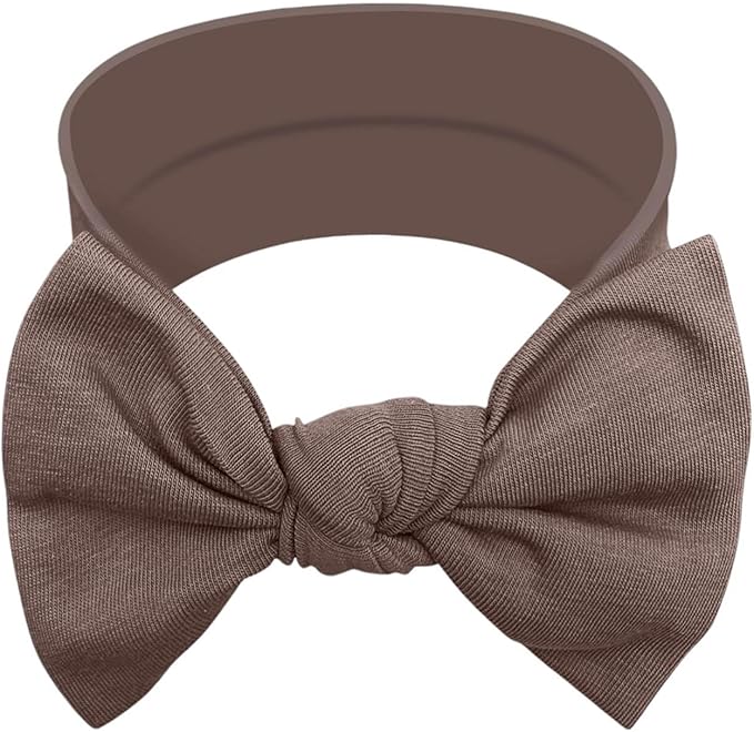 Baby Girl Headbands-Infant,Toddler Cotton Handmade Hairbands with Bows Child Hair Accessories
