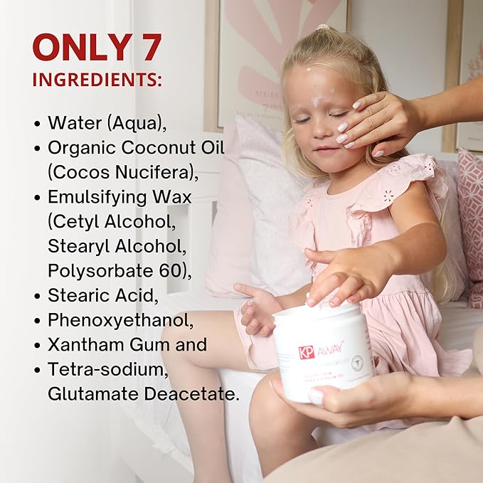 Moisturizing Keratosis Pilaris Cream for Kids | Gentle Hydration for Dry, Bumpy Skin | Dermatologist-Developed Lotion | Non-Irritating, Acid-Free Formula | 16 oz