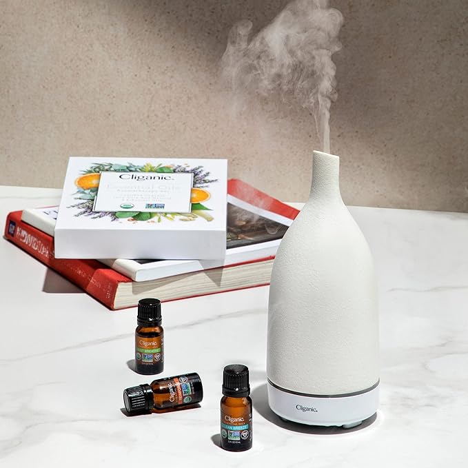 Cliganic Organic Cinnamon Leaf Essential Oil, 100% Pure Natural for Aromatherapy | Non-GMO Verified (Packaging May Vary)