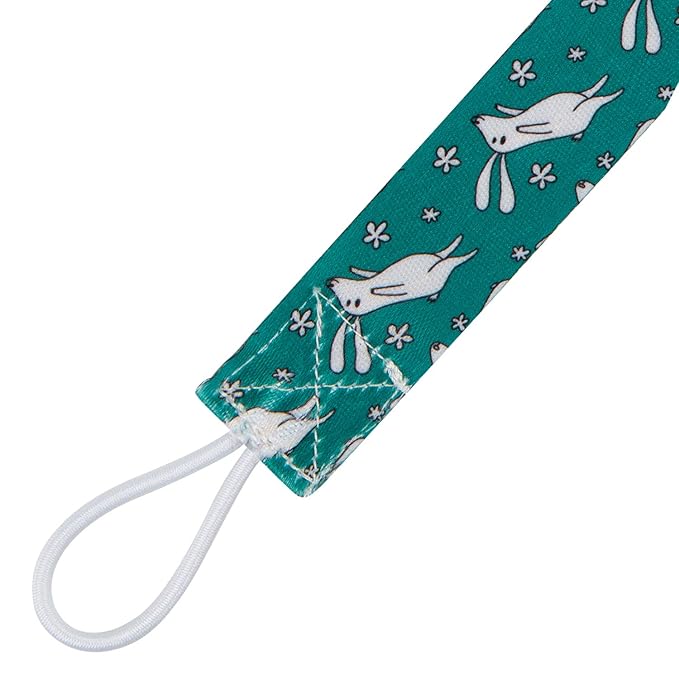 Babygoal Pacifier Clips, 6 Pack Pacifier Holder Clips for Baby Boys and Girls Fits Most Pacifier Styles 6PBM03