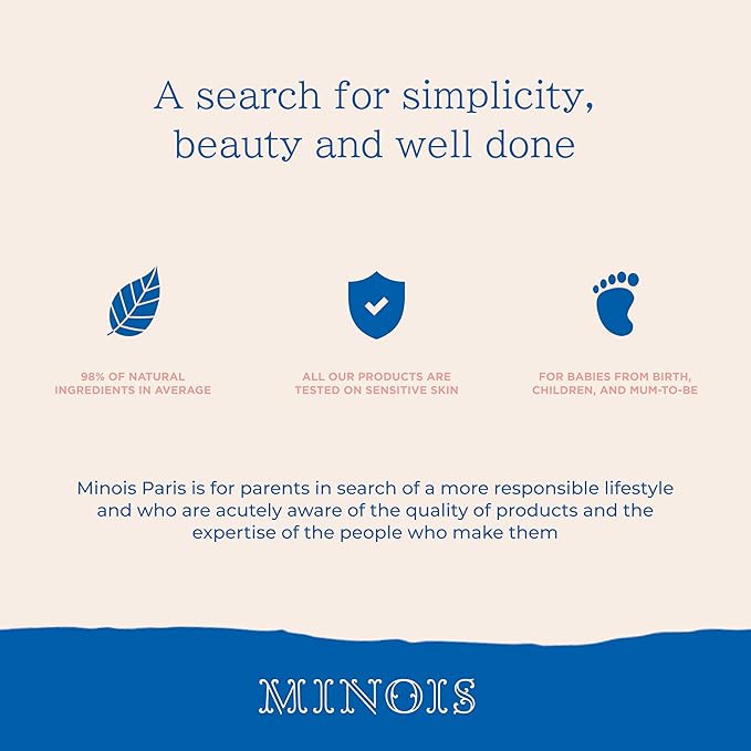 MINOIS PARIS Pregnancy Body Oil – Organic Belly Oil for Stretch Marks Prevention & Removal – Firming Skin Therapy Oil for Pregnant Women – Made in France