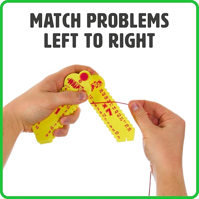 Learning Wrap-Ups Multiplication Keys - Self Correcting Math Tool for Kids Grade Level 2-6