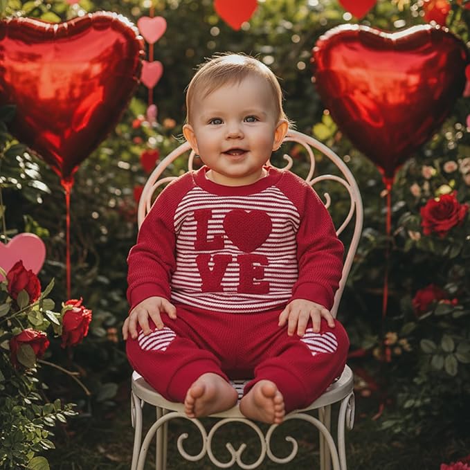 Infant Baby Boy Fall Clothes Set Funny Letter Sweatshirt Pant Outfit Toddler Winter Clothes 6 12 18 Months 2T 3T