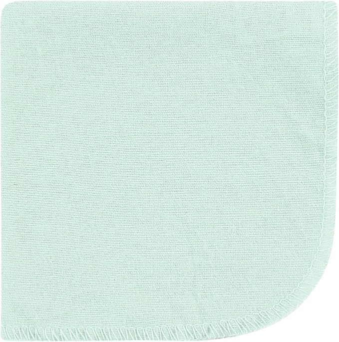 Hudson Baby Unisex Baby Flannel Washcloths, Boy Dino World 10Pk, One Size