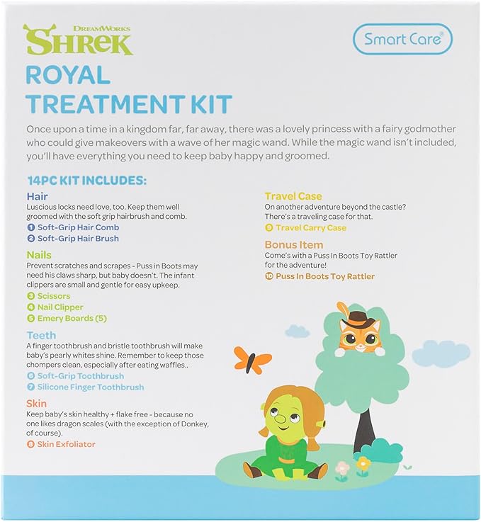 Smart Care Fiona Royal Treatment Baby Grooming Kit, Baby Newborn Essentials, Newborn Gifts, Baby Gift Set, 14PC