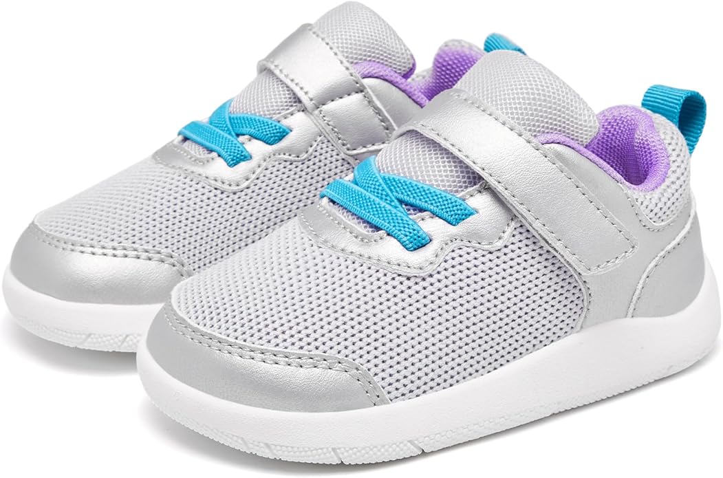 Wide Toe Box Toddler Shoes Baby First Walking Shoe Boys Girls Non-Slip Zero Drop Minimalist Tennis Sneakers