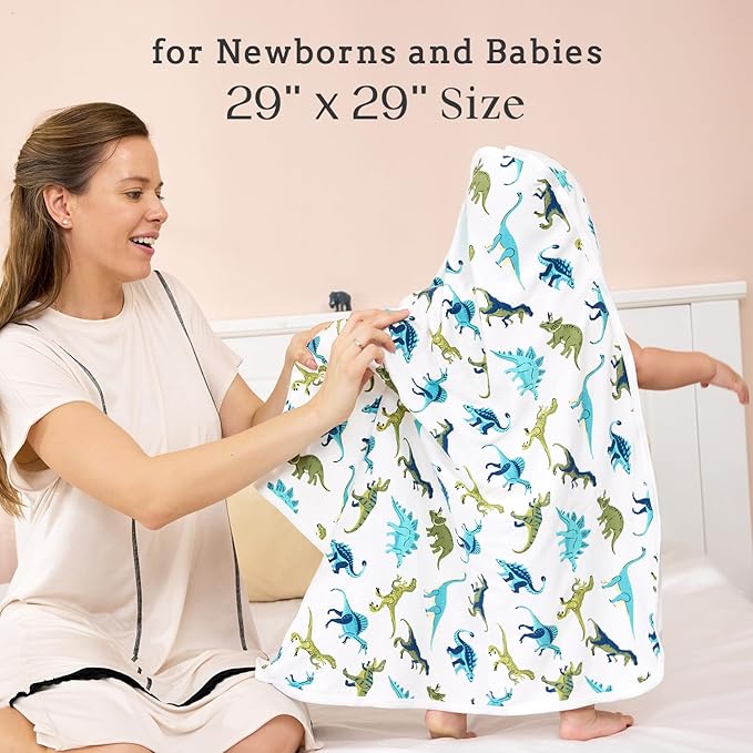 Baby Hooded Towel, 2 Pack Bath Towel for Boy or Girl, Soft Baby Bath Towel, Shower Gifts for Newborn, Infant, Toddler (29 X 29 Inch)