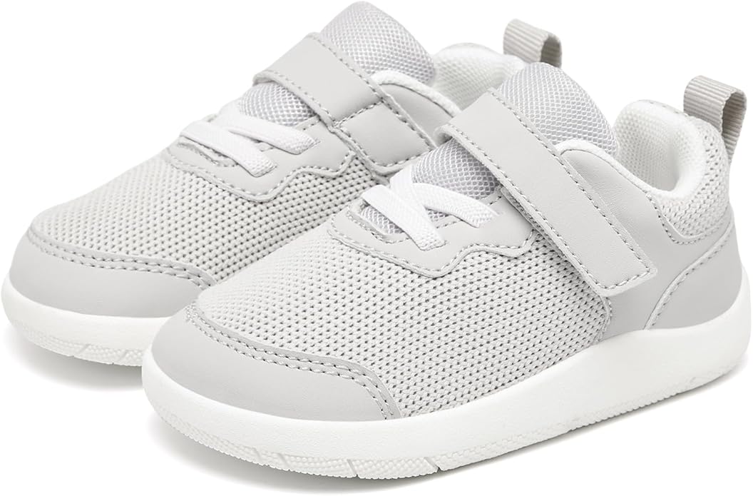 Wide Toe Box Toddler Shoes Baby First Walking Shoe Boys Girls Non-Slip Zero Drop Minimalist Tennis Sneakers