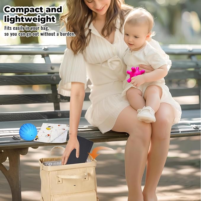 Baby Sling Carrier for Toddler, Baby Sling, Adjustable Front & Back with Non-Slip Hip Seat, Portable Lightweight & Breathable Ergonomic Design, Travel-Friendly Safe Carrier for 10-60 lbs (Black)