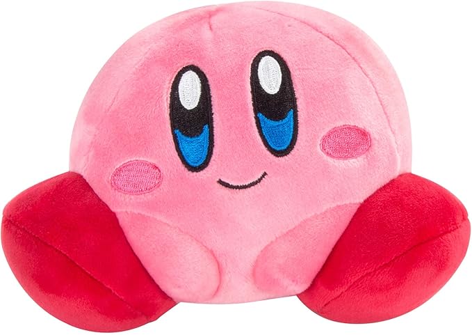 Club Mocchi-Mocchi- Plushies - Kirby Plushie - Collectible Kirby Figures and Cute Stuffed Animals - Holiday Gifts and Stocking Stuffers for Kids - 6 Inch