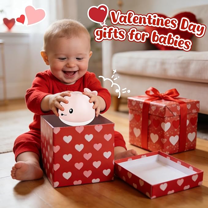 Gigilli Baby Bath Toys, Bath Toys for Kids Ages 1-3, 1 Year Old Girl Valentines Gifts for Babies 6-12-18 Months, Light Up Whale Bath Toy Sprinkler Toddler Birthday Bathtub Fountain Pool Water Toy