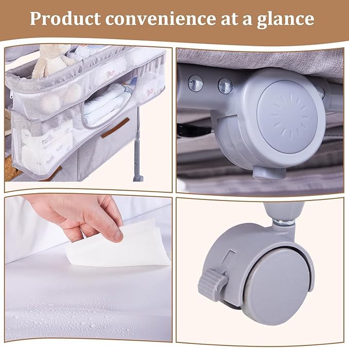 TOMBOOS Versatile Folding Changing Table.Portable Changing Table for Baby.Baby Changing Table.Highly Adjustable.2 Storage Baskets. Portable Changing pad.Diaper Changing Station.