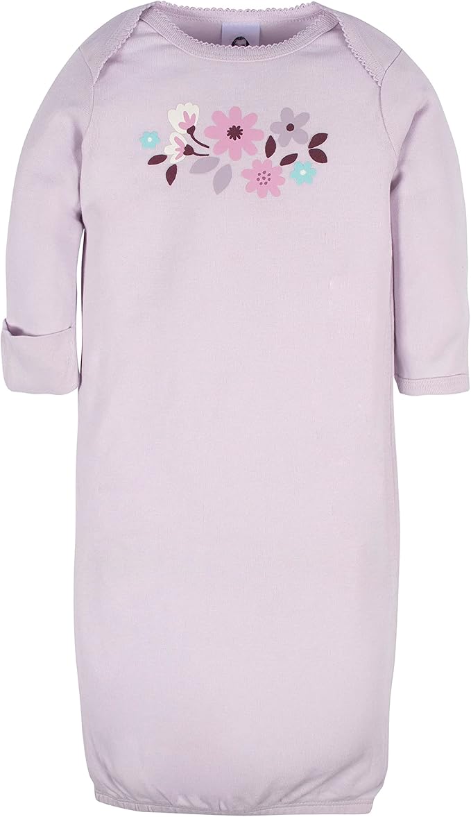 Gerber baby-girls 4-pack Sleeper Gown