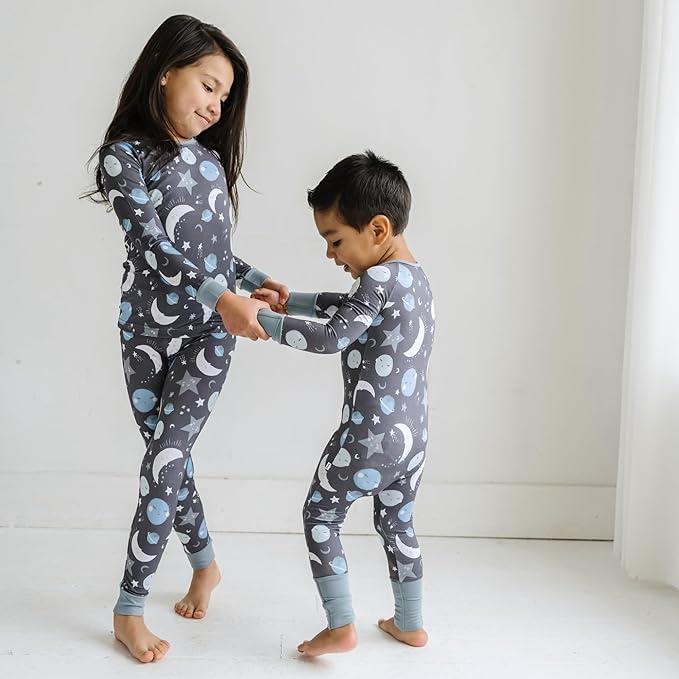 Little Sleepies Pajamas for Baby Boys & Girls, Viscose from Bamboo Baby Pajamas, Preemie & Newborn Sleepers, 2-Way Zipper PJs