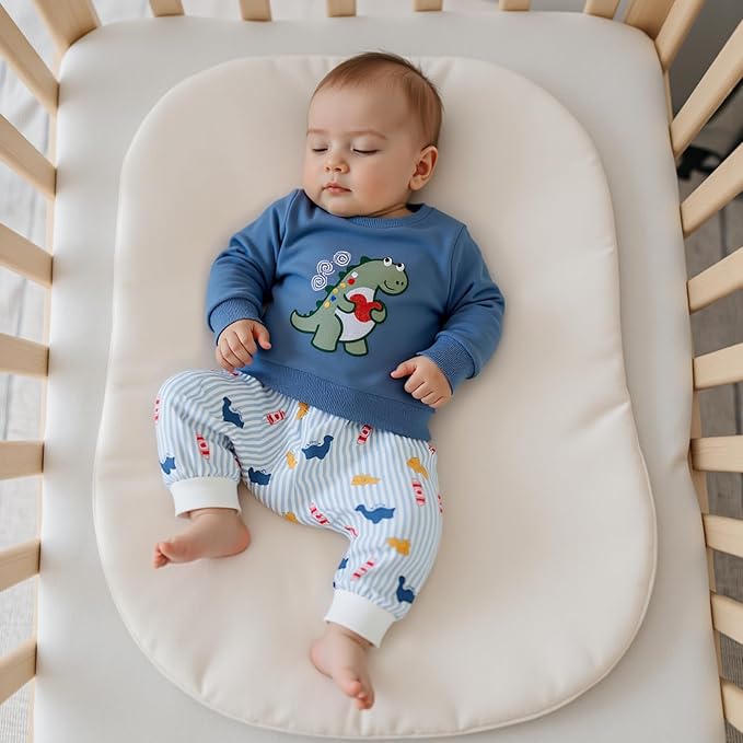 Infant Baby Boy Fall Clothes Set Funny Letter Sweatshirt Pant Outfit Toddler Winter Clothes 6 12 18 Months 2T 3T