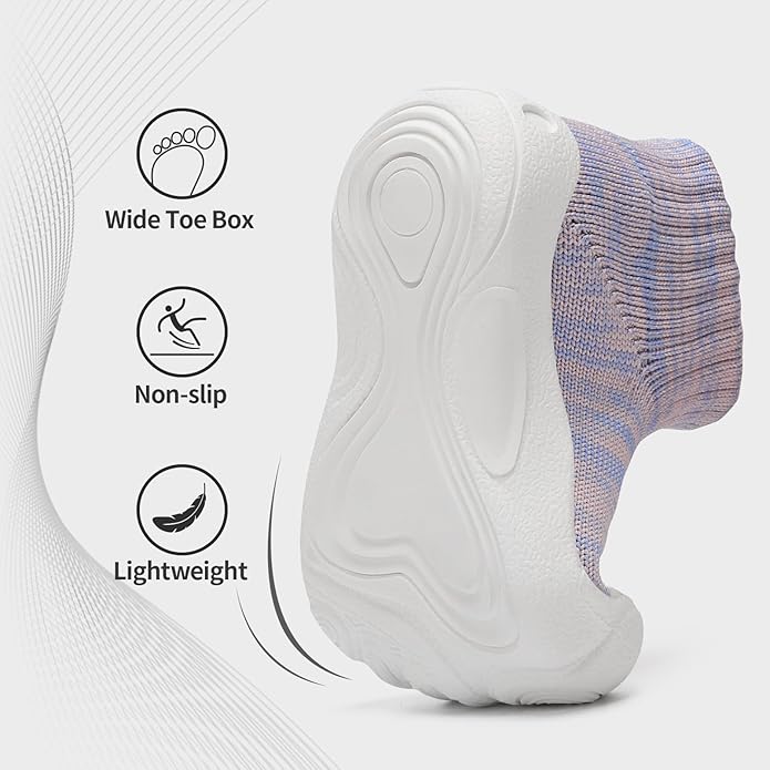 Baby Sock Shoes Breathable First Walking Shoes for Baby Girl Boy 6-24 Months Ultra-Light Infant Slippers Toddler Sneakers