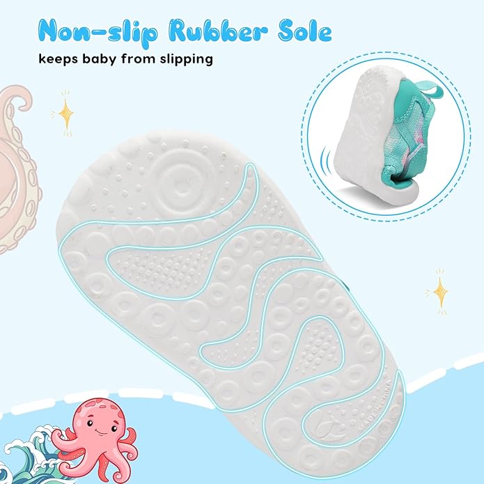 Scurtain Baby Shoes Boy Girl First Walking Shoe Infant Crib Breathable Sneakers Lightweight Barefoot Shoes for Babies