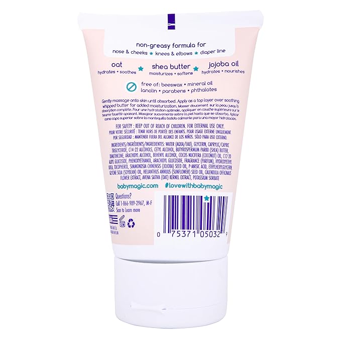 Baby Magic Soothing All-Over Balm, Vanilla & Oat, Hypoallergenic, 4 oz