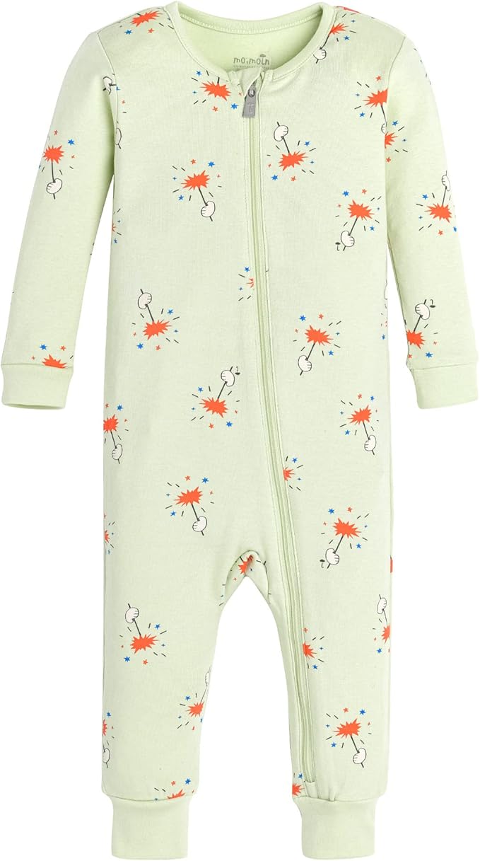 moimoln Modal Cotton Infant Toddler Boys Girls One-Piece Snug fit Romper Playsuits