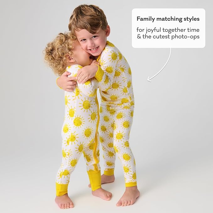 Little Sleepies Pajamas for Baby Boys & Girls, Viscose from Bamboo Baby Pajamas, Preemie & Newborn Sleepers, 2-Way Zipper PJs