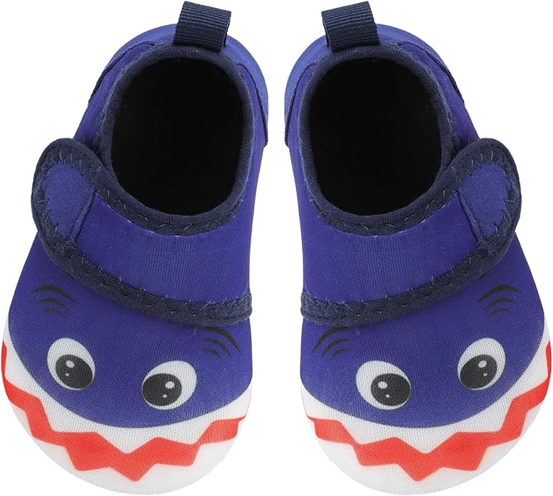 JIASUQI Baby Boys and Girls Barefoot Swim Water Skin Shoes Aqua Socks for Beach Swim Pool