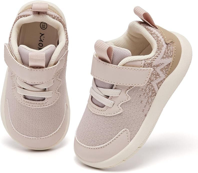 MORENDL Wide Toddler Shoes Baby Walking Shoes Boys & Girls Barefoot Sneakers Zero Drop Comfort Tennis Running Outdoor Activities