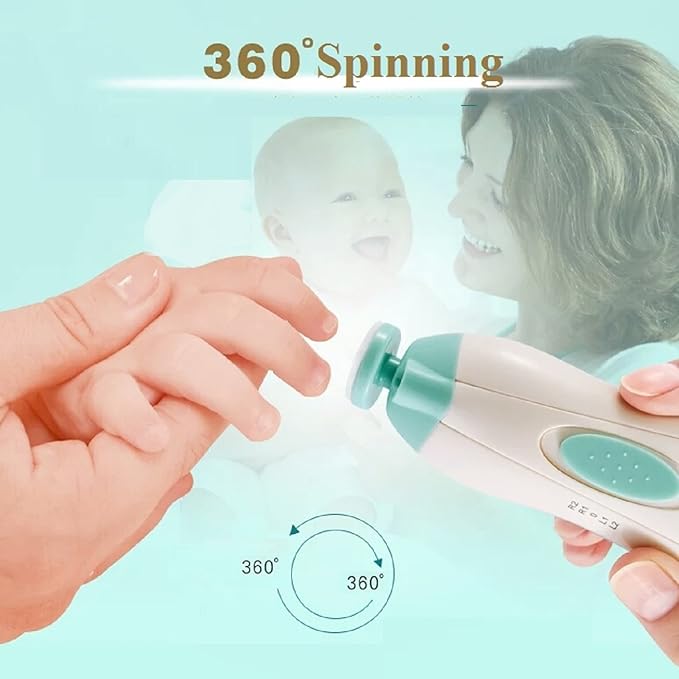 Nail Trimmer Replacement Pads for 0 to 3 Months Baby Newborn Infant Replacement Grinding Heads Disc for Electric Nail File Clippers 6PCS