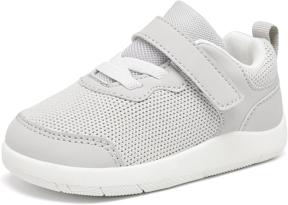 Wide Toe Box Toddler Shoes Baby First Walking Shoe Boys Girls Non-Slip Zero Drop Minimalist Tennis Sneakers
