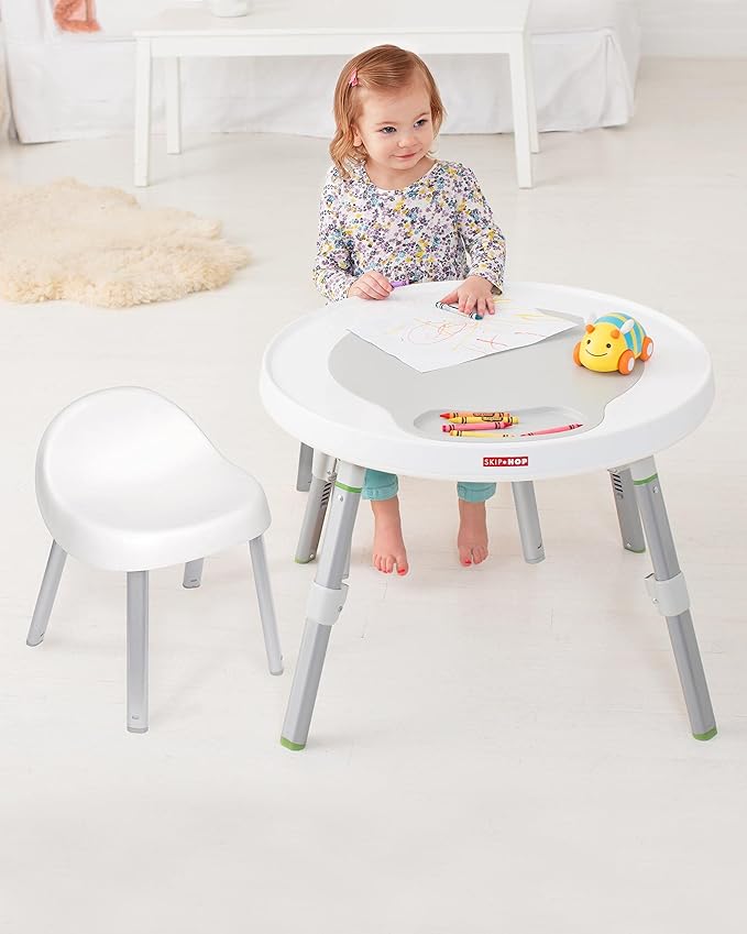 Skip Hop Toddler's Activity Chairs, Set of 2, Metal, White