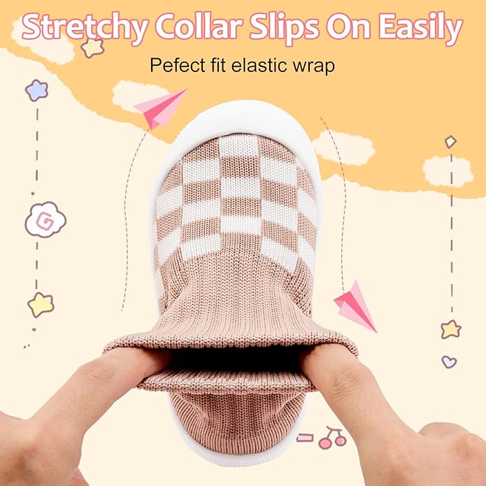 VIFUUR Baby Shoes Girls Boys Toddler Sneakers Non-Slip First Walkers Shoes for Babies 6 9 12 18 24 Months