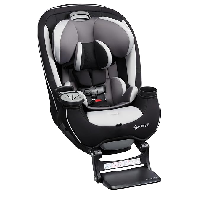 Safety 1st Grow and Go Extend ‘n Ride LX All-in-One Convertible Car Seat, Black Pepper