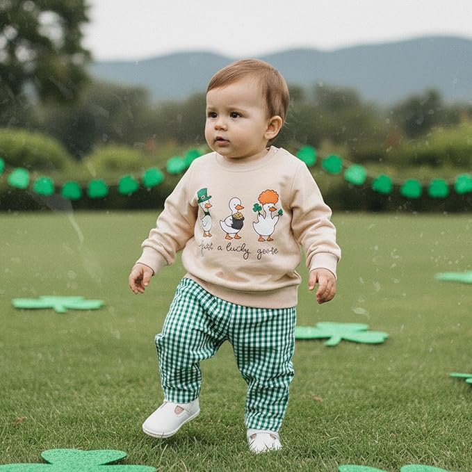 Infant Baby Boy Fall Clothes Set Funny Letter Sweatshirt Pant Outfit Toddler Winter Clothes 6 12 18 Months 2T 3T