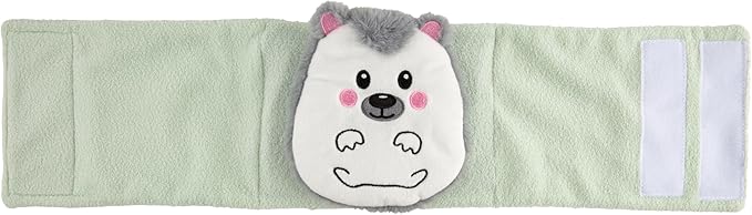 Dr. Brown's Infant Gripebelt Heated Belly Band, Soothe Baby's Tummy with Gentle Warmth and Compression, Hedgehog, 0m+