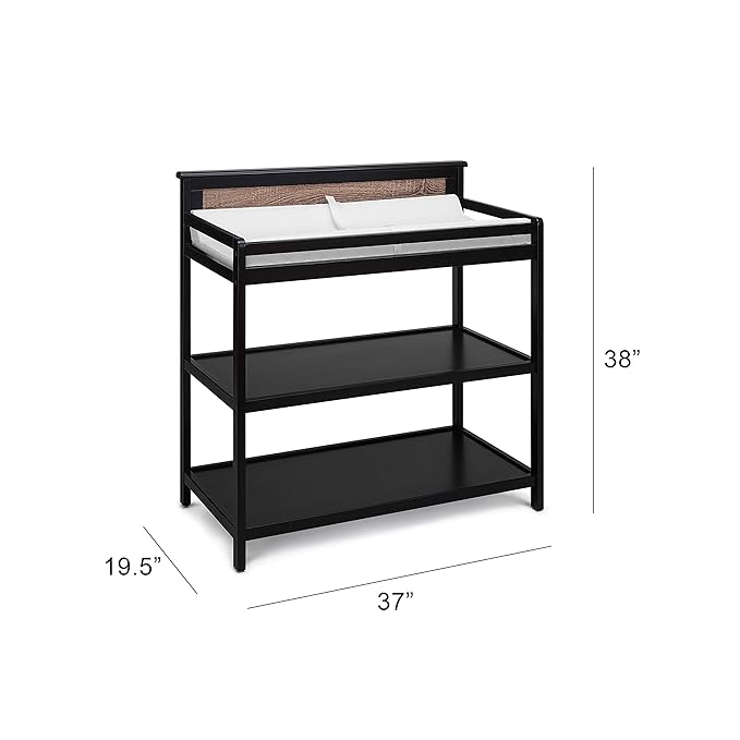 Suite Bebe - Connelly Changing Table - Vintage Walnut