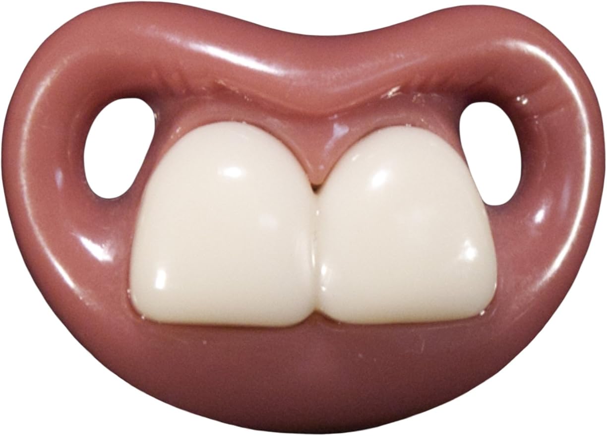 Billy-Bob All I Want for Christmas is My Two Front Teeth Products Baby Pacifier